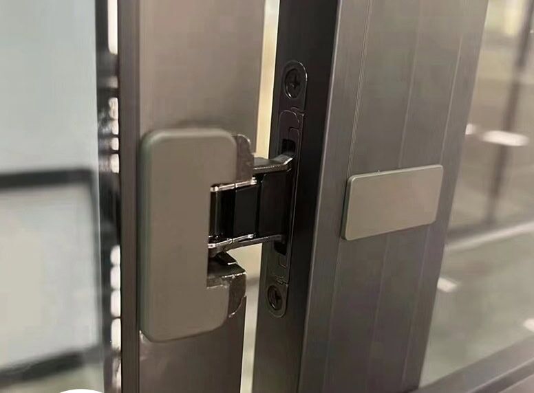 Heavy-Duty Concealed Hinges for Wooden Cabinets on Aluminum Frames - Compatible with Salice Conecta CQZ3JE6XXV - Image 2