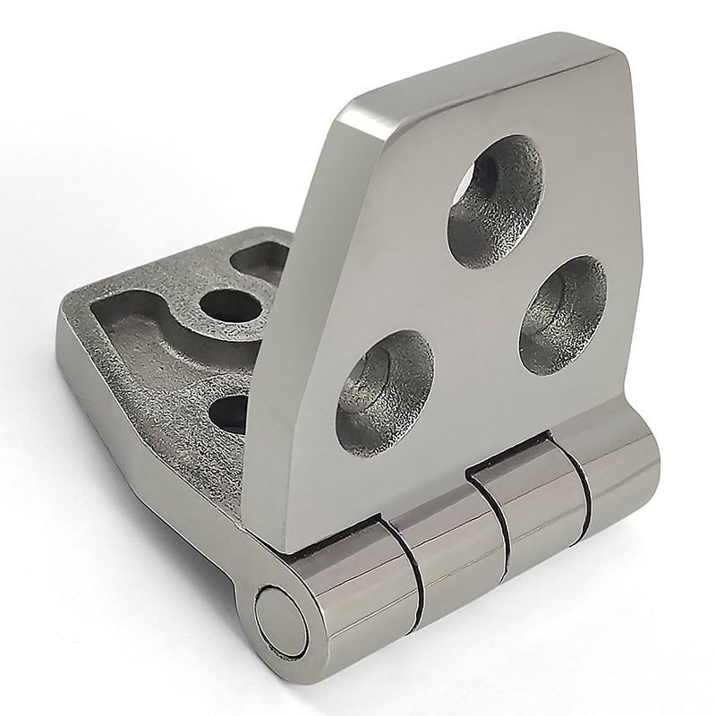 304 Stainless Steel Butt Hinge Mirror Polished Heavy Duty Flush Mount 80×40×5mm ML2-JL1014-1 - Image 4