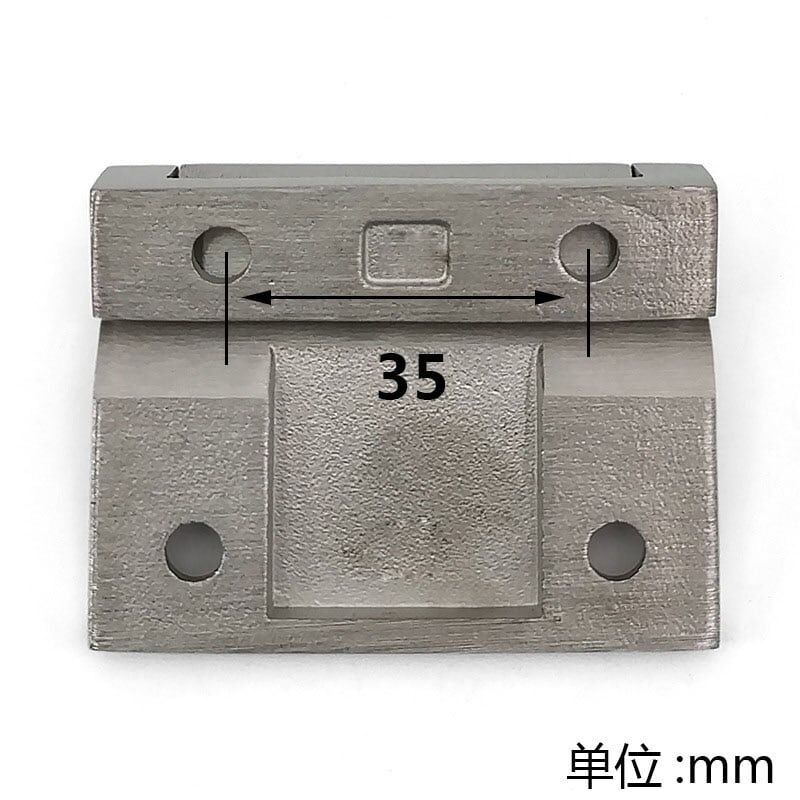 Asymmetrical Heavy Duty Hinge 304 Stainless Steel | Industrial Enclosure Hinge with Custom Options ML2-303 - Image 3