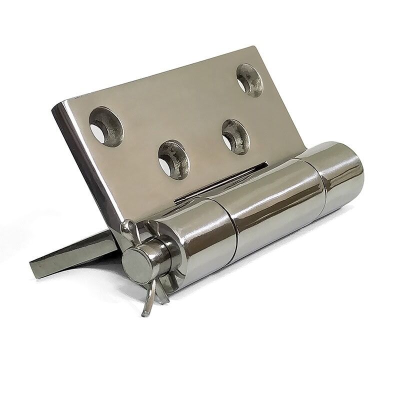 Heavy-Duty 304 Stainless Steel Removable Pin Hinge 120×128mm – Mirror Polished Finish ML2-JL305-2 - Image 4