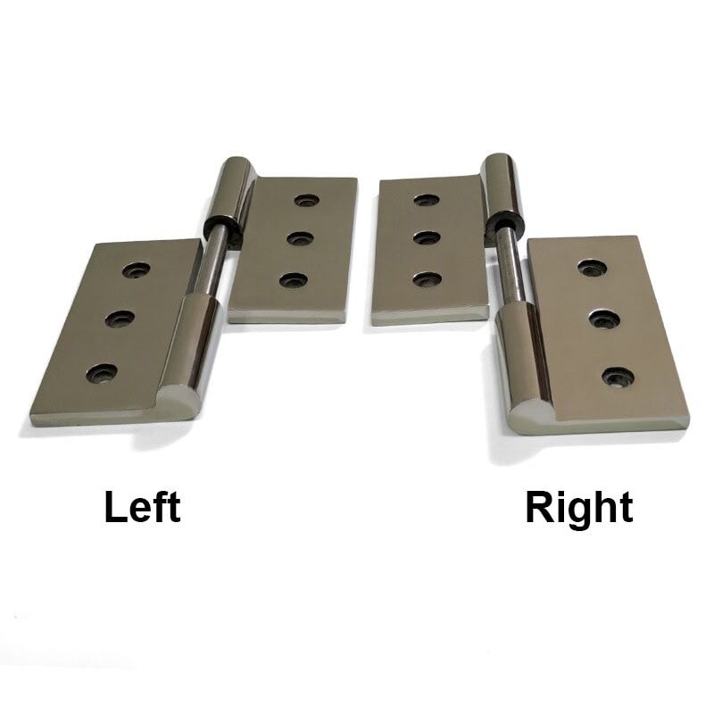 304 Stainless Steel Removable Industrial Hinge 100×100mm – Left/Right Design | Model ML2-JL602-4R/L - Image 2