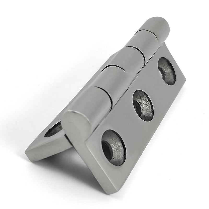 Stainless Steel Hinge 75×50×4.8mm | Compact Flush-Mounted Industrial Hinge for Equipment Doors ML2-JL1013-1 - Image 3