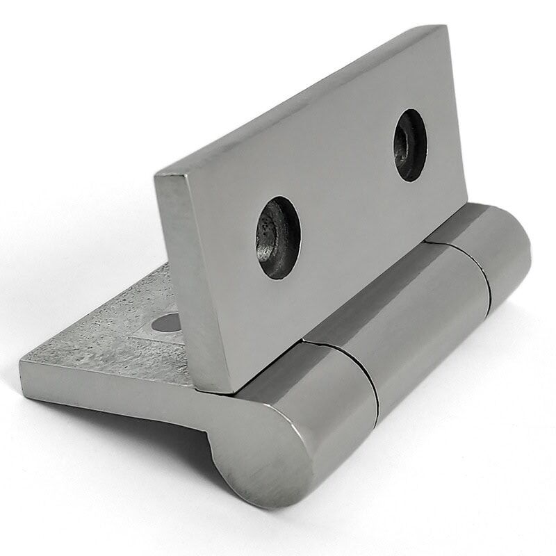 Stainless Steel Industrial Hinge 65×65×5.2mm | Mirror Finish Hinge for Heavy Sheet Metal Applications ML2-JL1012-2 - Image 3