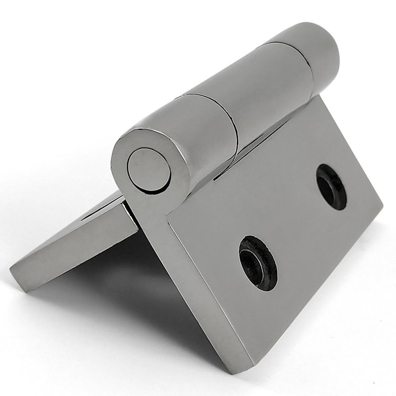 Stainless Steel Industrial Hinge 75×75×6.2mm | Mirror Polished, Countersunk Mounting ML2-JL1012-3 - Image 3