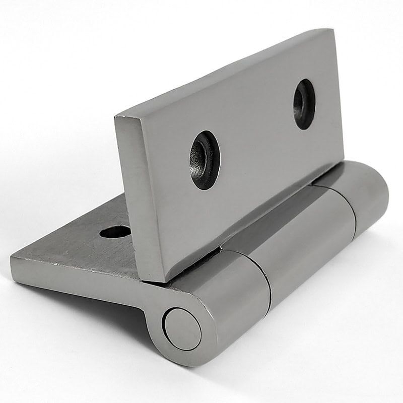 Stainless Steel Industrial Hinge 75×75×6.2mm | Mirror Polished, Countersunk Mounting ML2-JL1012-3 - Image 4