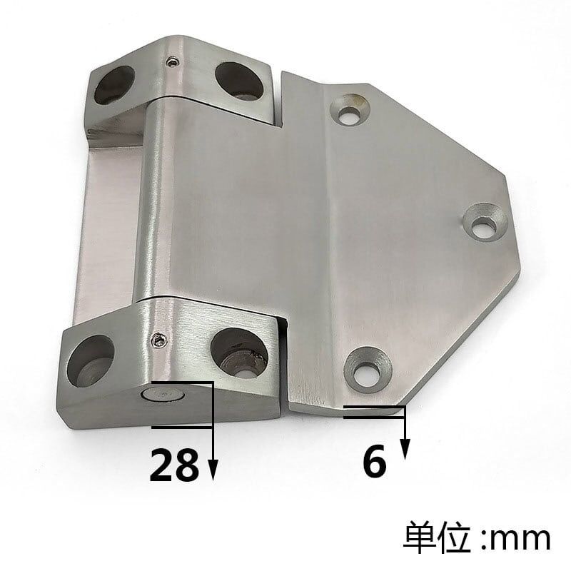 Heavy Duty Industrial Hinge made from 304 Stainless Steel Casting ML2-JL301 - Image 3