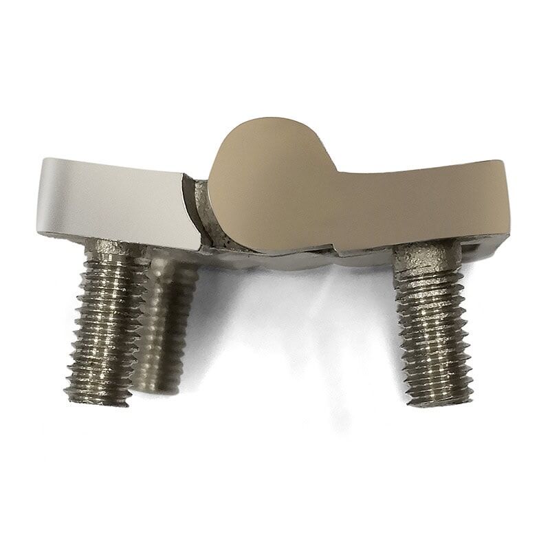 304 Stainless Steel Hinge 42x32mm with M5 Studs ML2-JL204 - Image 3